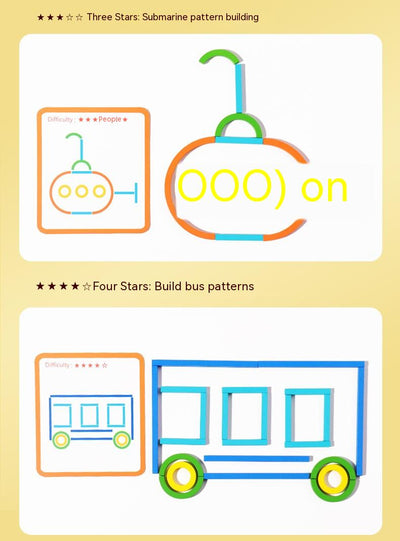 Juego Educativo de Madera para Desarrollo del Pensamiento Infantil - Image 13