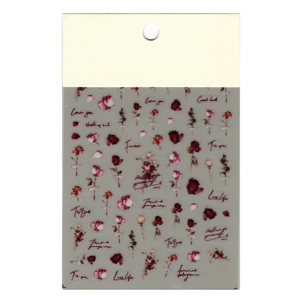 Adhesivos de Uñas con Flores de Rosa Deshidratadas - Image 6