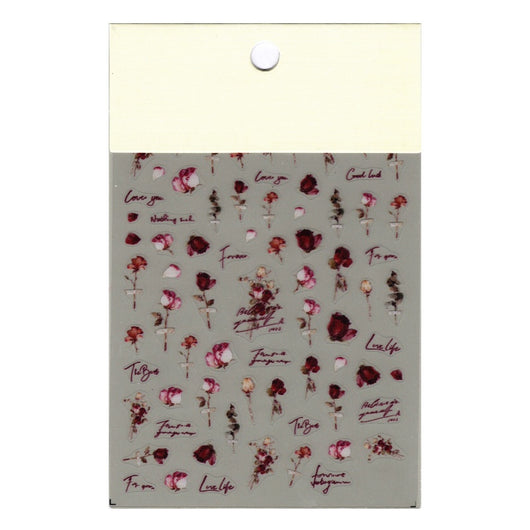Adhesivos de Uñas con Flores de Rosa Deshidratadas - Image 6
