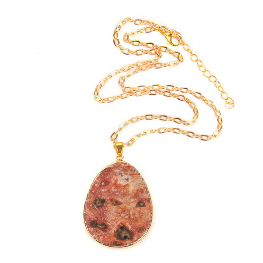 Collar de Racimo de Amatista Natural con Temperamento de Moda - Image 19
