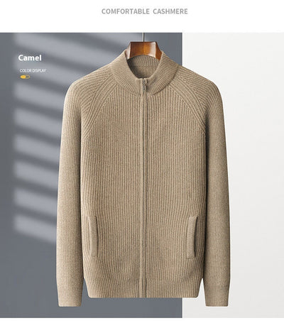 Cardigan Cuello Alto con Cierre Acolchado para Hombre - Image 12