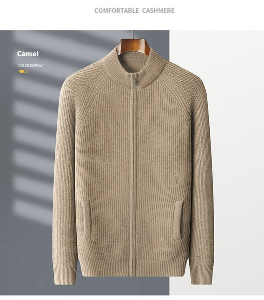 Cardigan Cuello Alto con Cierre Acolchado para Hombre - Image 12