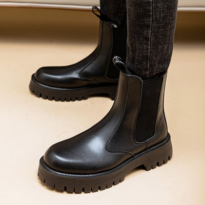 Botas Martin de Cuero para Hombre - Botines Altos Clásicos - Image 24