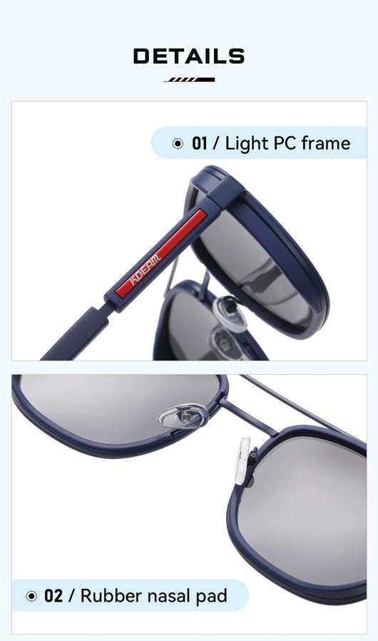 Gafas de Sol Polarizadas Redondas para Deportes al Aire Libre - Image 14
