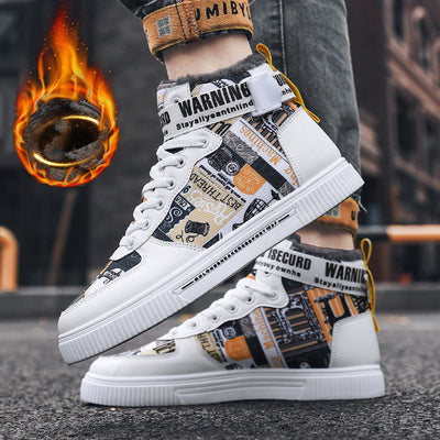 Zapatillas Altas para Niños con Mezcla de Cachemir y Algodón - Image 8