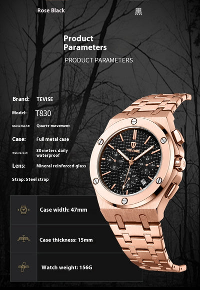 Reloj Mecánico Automático de Lujo para Hombre - Image 12