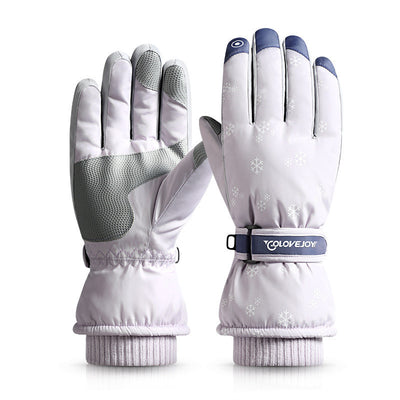 Guantes Térmicos Acolchados para Ciclismo con Relleno de Terciopelo y Algodón - Image 4