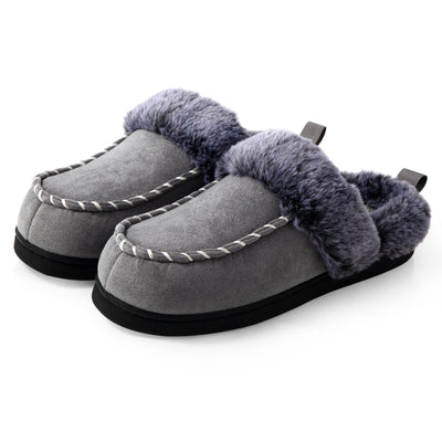 Zapatillas de Casa Otoño Invierno con Diseño Desgastado y Boca de Pelaje para Hombre - Image 7