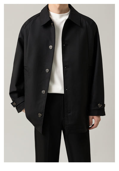Chaqueta Suelta de Solapa para Hombre - Corte Medio - Image 18