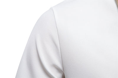 Polo Ejecutivo a Rayas con Cuello Clásico para Hombre - Image 16