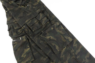 Pantalón de Trabajo Camuflaje Americana Cintura Alta Pierna Ancha - Image 26