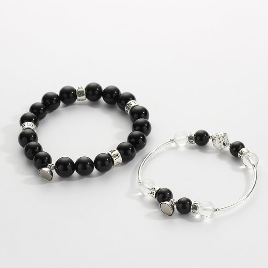 Pulsera de Pareja en Plata Esterlina Gravity - Image 5