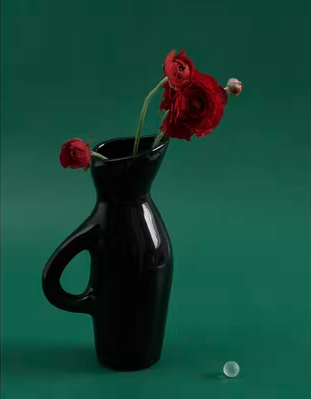 Florero de Cerámica Lechera - Diseño Minimalista y Elegante - Image 8