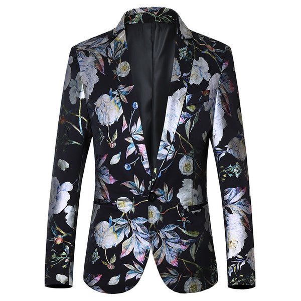 Traje Casual Slim Fit Estilo Coreano para Hombre