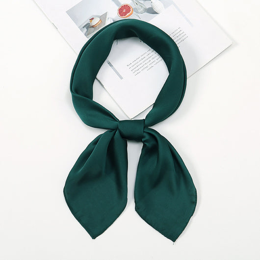 Pañuelo de Satén Liso Versátil y Elegante - Image 27
