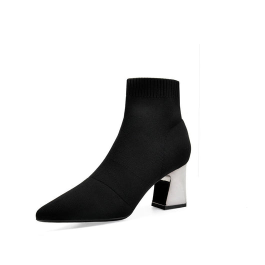 Botas Invierno Tacón Alto para Mujer - Comodidad y Estilo - Image 10