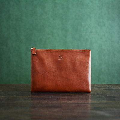 Bolso de Cuero Artesanal Japonés para Hombre - Image 5
