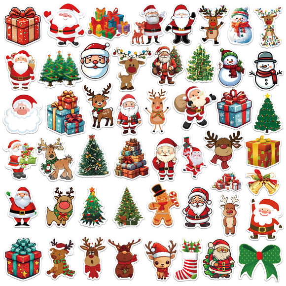 Cuaderno Scooter Navideño con Stickers Impermeables