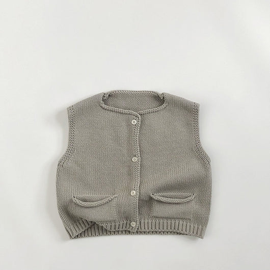 Chaleco Cardigan de Lana Tejida Premium - Image 8