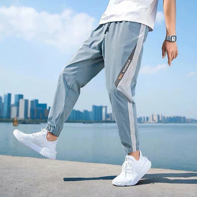 Pantalones Cortos de Seda Helada para Hombre - Estilo Casual Veraniego - Image 15