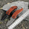 Cuchillo Plegable de Acero Inoxidable Portátil con Llavero