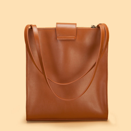 Bolsa Tote Ejecutiva de Cuero Premium con Gran Capacidad