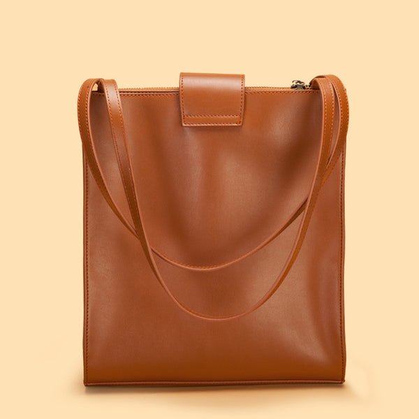 Bolsa Tote Ejecutiva de Cuero Premium con Gran Capacidad