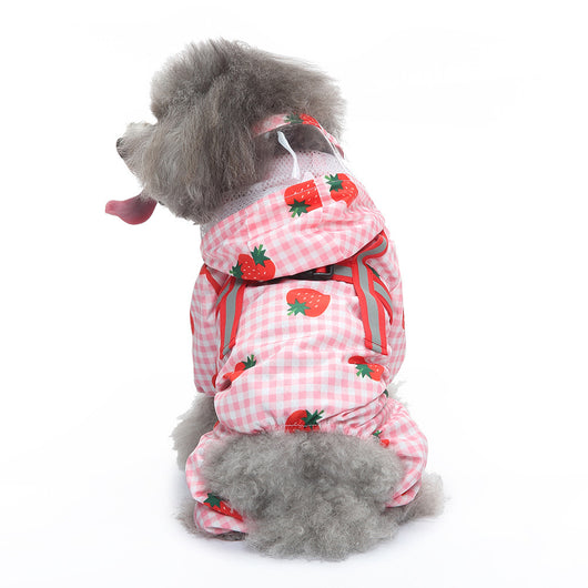 Impermeable Reflectante para Perros Cuatro Patas - Diseño Universal Todo Clima - Image 5