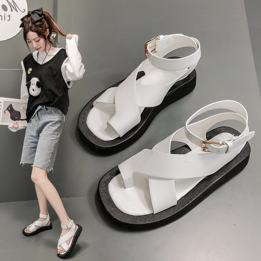 Sandalias Romanas Hada con Suela Gruesa para Mujer - Image 3