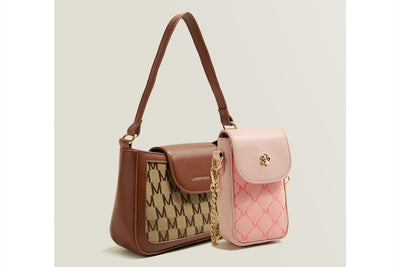 Bolsa Cuadrada Axilas Minimalista de Un Hombro - Image 13