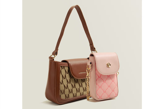 Bolsa Cuadrada Axilas Minimalista de Un Hombro - Image 13