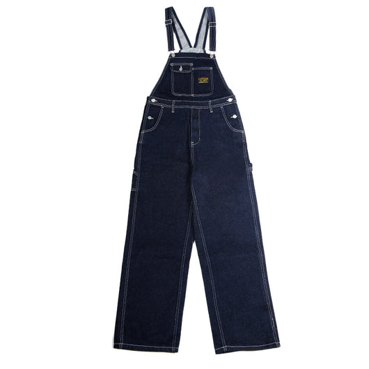 Pantalón Peto Vaquero Vintage a Rayas para Hombre - Estilo Cowboy Clásico