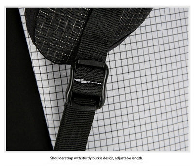 Mochila de Senderismo AZELA con Patrón Grid - Ligera y Transpirable para Trekking y Viajes - Image 43