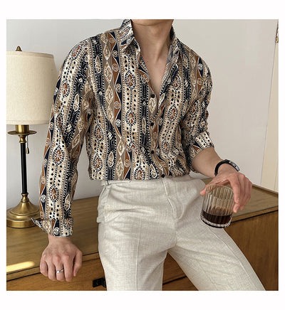 Camisa Floral Suelta de Manga Corta - Estilo Trendy y Elegante - Image 34