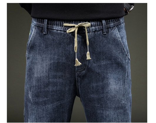 Pantalón Casual Coreano de Cintura Media y Corte Recto - Image 9