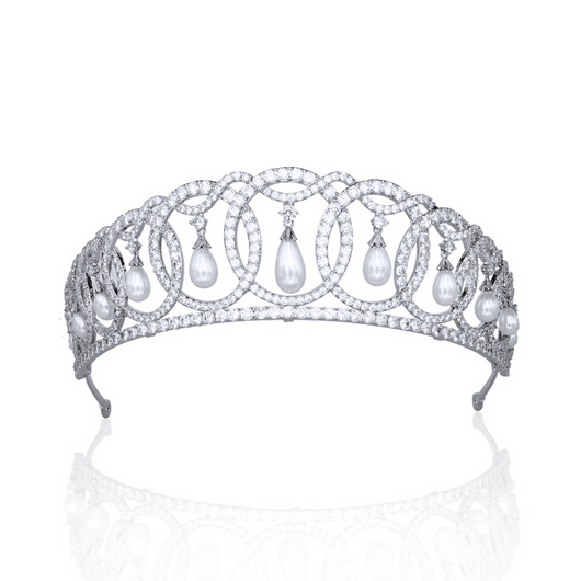 Corona Nupcial de Circonitas Reales - Image 17