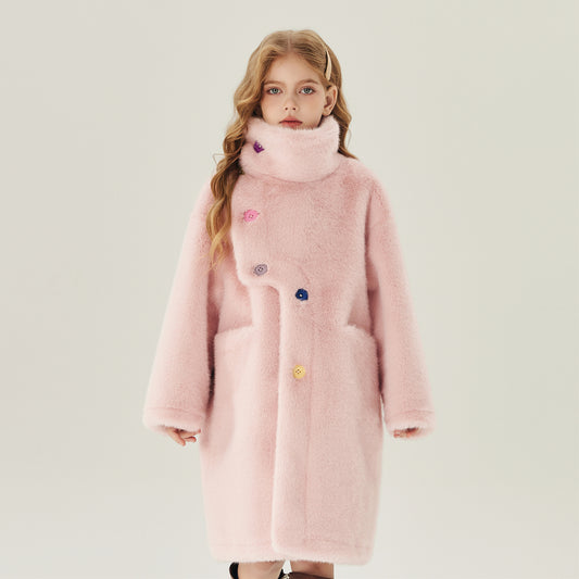 Peluca Infantil de Cabello Sintético Premium - Colección Otoño Invierno