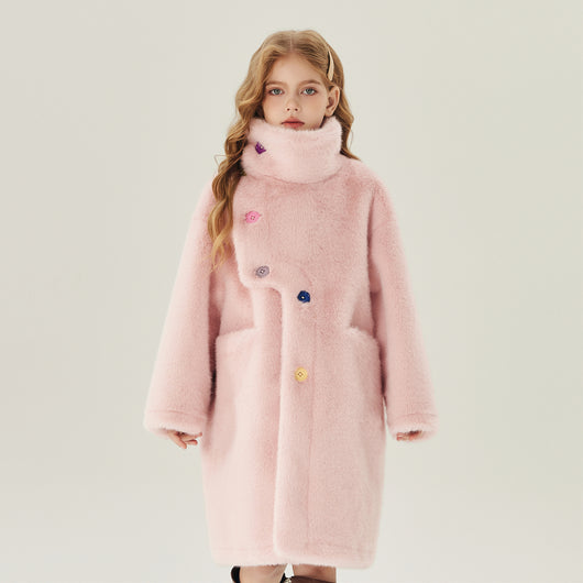 Peluca Infantil de Cabello Sintético Premium - Colección Otoño Invierno