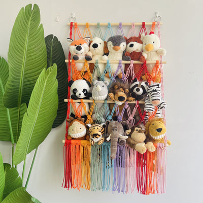 Red Organizadora de Peluches para Pared - Almacenamiento Colgante de Juguetes - Image 2