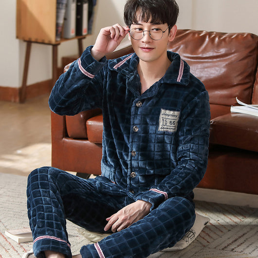 Pijama Térmico Grueso para Hombre - Franela Abrigadora - Image 10