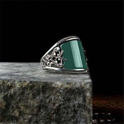 Anillo para Hombre con Diseño Vintage Grabado - Image 4