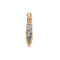 National Fashion Brass Detachable S925 Plateado Necklace Pendant Plateado Version