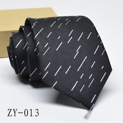 Corbata Clásica Rayada 1200D para Hombre - Elegancia Profesional - Image 58