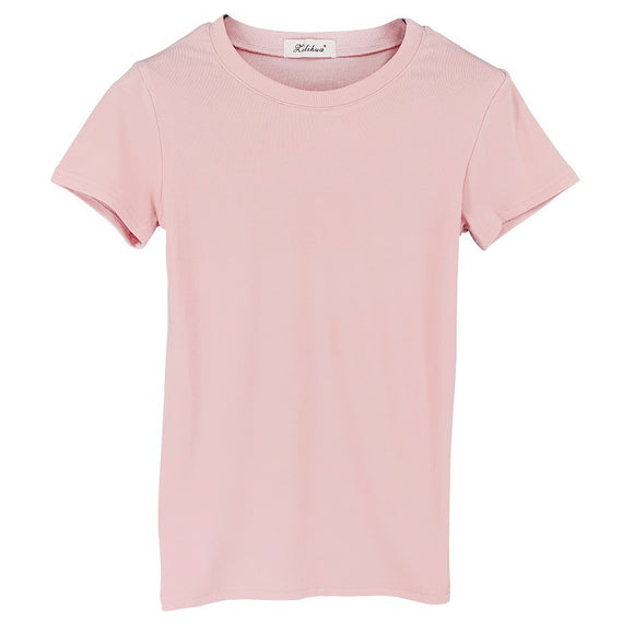 Blusa Básica Occidental de Manga Corta