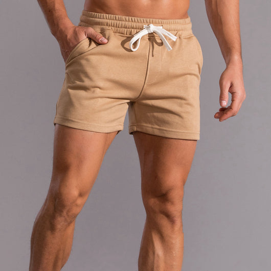 Shorts Deportivos de Color Liso para Hombre - Comodidad y Estilo - Image 3