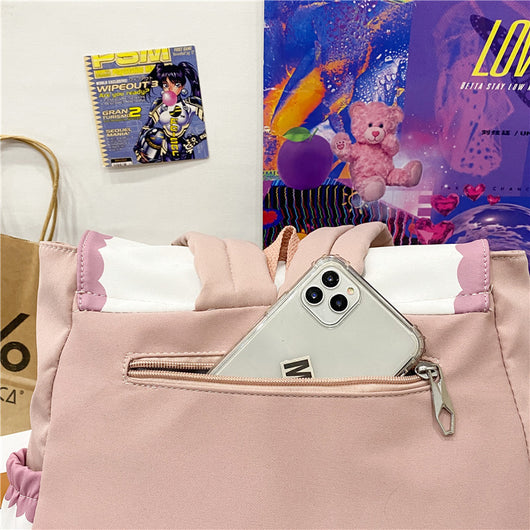 Bolsa Crossbody de Nylon para Mujer Diseño Conejo Dulce - Perfecta para Verano - Image 12