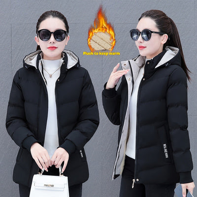 Abrigo de Plumón con Forro Polar para Mujer - Diseño Cálido y Elegante - Image 4