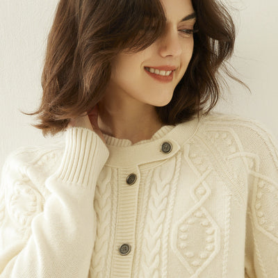 Cardigan de Cachemira Gruesa para Mujer - Image 2