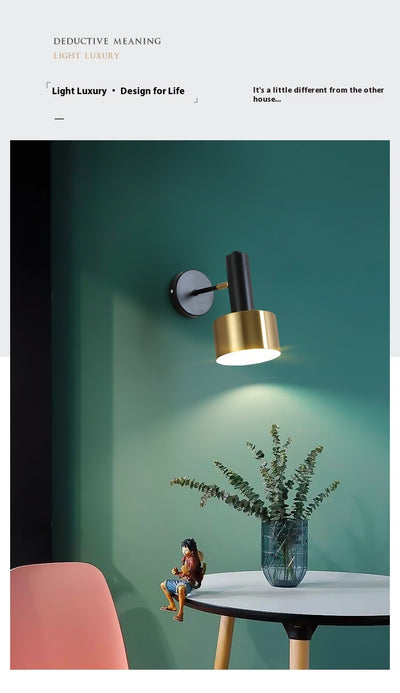 Lámpara de Pared Dorada Elegante para Dormitorio y Mesita de Noche - Image 16