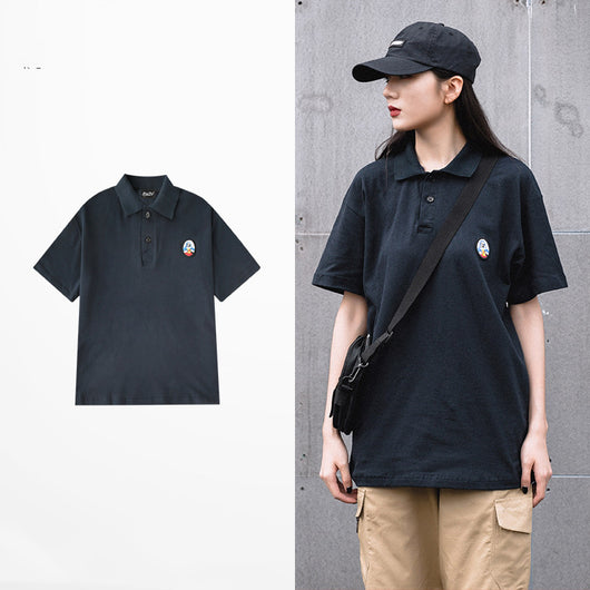 Polo Holgado de Manga Corta - Colección Primavera - Image 2